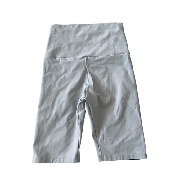 Port de Bra  Black and Gray High-Waisted Bike Shorts - Picture 5 of 6